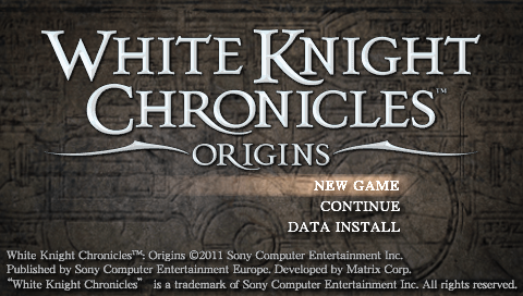 White Knight Chronicles: Origins screenshot 3 for PSP